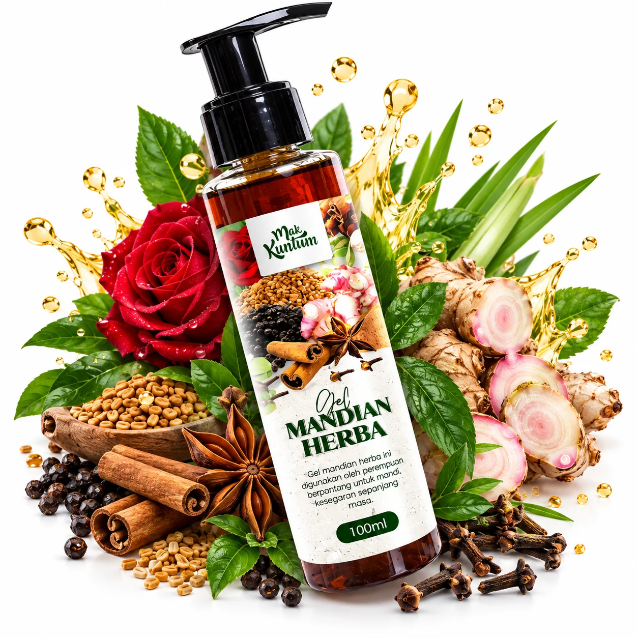 Gel Mandian Herba Neroli 150ml